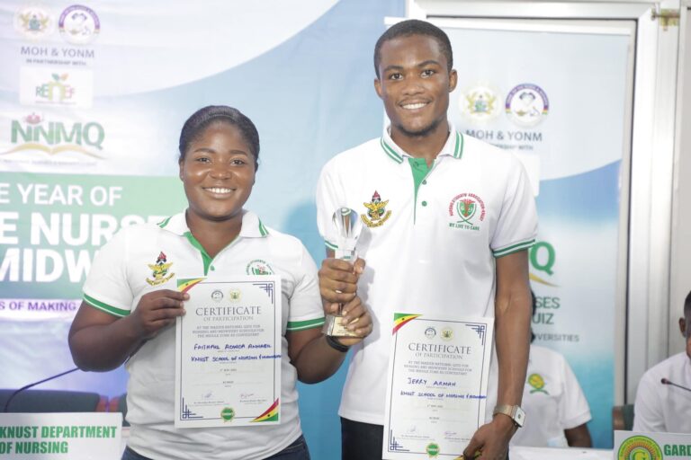 KNUST WINS MIDDLE ZONE NATIONAL NURSES AND MIDWIVES QUIZ