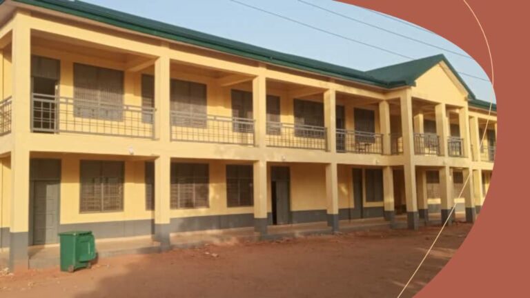 TWO-STOREY BUILDING COMMISSIONED BY DAMONGO NTC FOR ITS MIDWIFERY PROGRAM