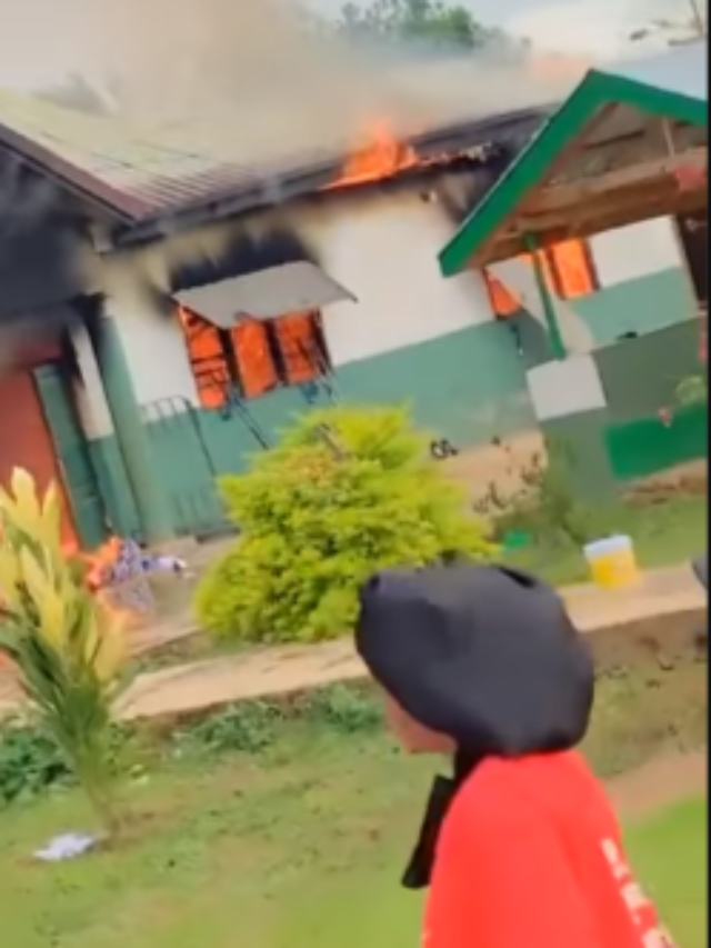 Fire destroys Dadiesoaba Nursing Training College Hostel