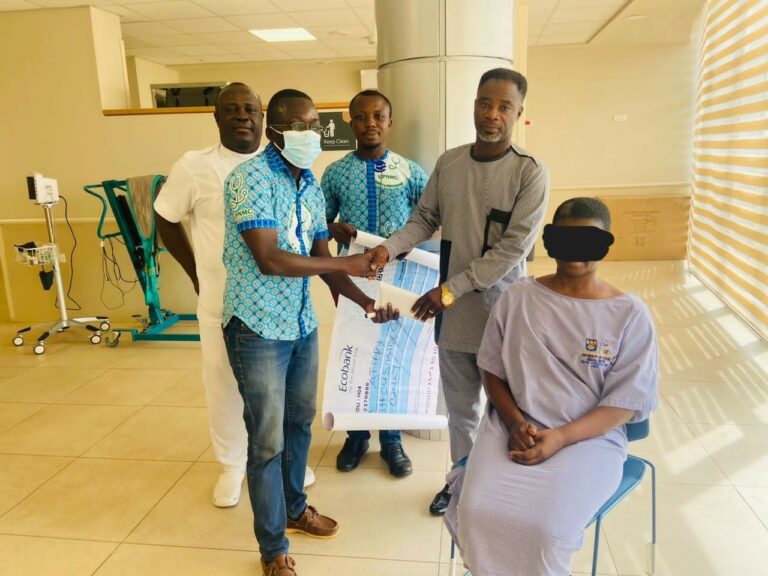 UPNMG Donates GHS 5,000 to Member for Surgery